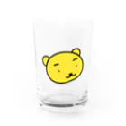 黄ぐまくんの部屋（きぐまくんのへや）の黄ぐまくん®︎（きぐまくん）のグッズ☆ グラス前面
