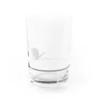 鼓猫庵商店【公式】の毛糸で遊ぶ猫 Water Glass :front