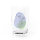insparation｡   --- ｲﾝｽﾋﾟﾚｰｼｮﾝ｡の感謝 (寒色 ) Water Glass :front
