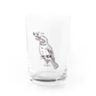 ロケットユカリショップのヒヨドリ Water Glass :front