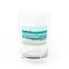 Riyo's picturesのサマータイム Water Glass :front