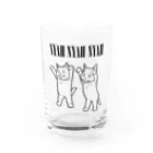 TAKE-TONのNYAH NYAH NYAH Water Glass :front