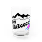 Fortune Campers そっくの雑貨屋さんのTeam Oyazeeee's Water Glass :front