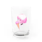 ヤバいTシャツ屋しゃんの暑い夏はアイスだ012 Water Glass :front