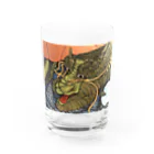 BABIBUBE_Buddhaの喜龍 Water Glass :front