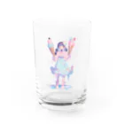 ヤバいTシャツ屋しゃんの暑い夏はアイスだ015 Water Glass :front