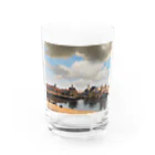 世界美術商店のデルフト眺望 / View of Delft Water Glass :front