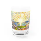 世界美術商店の太陽 / The Sun Water Glass :front