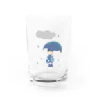 sisiの雨降り Water Glass :front