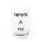 yuuuujのシド・ヴィシャス　GIMME A FIX Water Glass :front