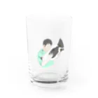 酪していきぬく@こばちゃんの酪していきぬく Water Glass :front