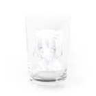 あくむ病院のふわねこ・しんどろ～む Water Glass :front