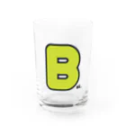 バーバーシーのデカB Water Glass :front