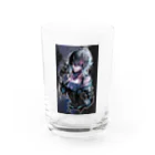 静夜の静夜グッズ 青 Water Glass :front