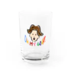 ろば〜とのOH MY GOSH なショートヘアの女の子 Water Glass :front