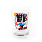 心の森ミュージアム　遊童館の令和5年郡上踊ポスター Water Glass :front