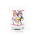 #とちぎけんV25 Official Shopのサブカルは栃木を救うんだよ！シリーズ Water Glass :front