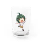 #とちぎけんV25 Official Shopの青竹真中【サブカルは栃木を救うんだよ】 Water Glass :front