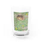 心の森ミュージアム　遊童館の母待ち Water Glass :front