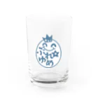 KAYO,s SHOPのぷゆまる（ブルー） Water Glass :front