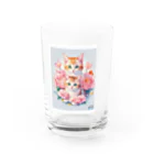 embersportsのAGAPE CAT Water Glass :front