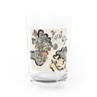 Once in a Kiwi Blue MoonのFun-gi (楽しいシイタケ) Water Glass :front