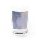 世界美術商店のジヴェルニー近郊のセーヌ川支流(霧) / Branch of the Seine near Giverny (Mist) Water Glass :front