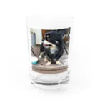 チワワの実夕ちゃんと保護犬保護猫ちゃん達のチワワの実夕ちゃん Water Glass :front