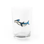 蝶子さんちの王子様のシュモクザメ Water Glass :front