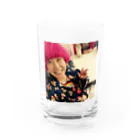 Baby Blue のyeh kinoko - pink - Water Glass :front