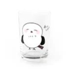 たまぺんしょっぷのチルしよ？ゆるシマエナガ Water Glass :front