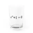 科学雑貨Scientiaのオイラーの等式 Water Glass :front