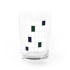 rilybiiのdarkGreen , darkBlue , Art . Water Glass :front