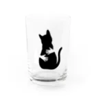 ヤマトナデシコのI ❤️CAT Water Glass :front