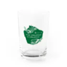 umigamekanのNPO法人 屋久島うみがめ館応援グッズ Water Glass :front