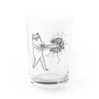 ヒロシオーバーダイブのフルスイングすいか割 Water Glass :front