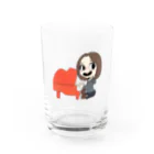 ハンサムレコーズ（湘南レコーズ）のちなつこちゃん Water Glass :front