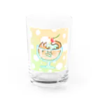 あおいたこ🐙の猫ちゃんは液体なので Water Glass :front