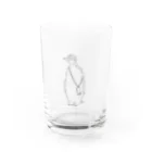 ポップトーンの休日ペンギン Water Glass :front