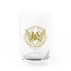 かりん糖有松の松組のコップ Water Glass :front