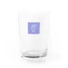 レン【バーチャル死神⚰️🍺】のグラス_紫 Water Glass :front