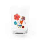 きーのお店のなんかゆるいみけねことwonder Water Glass :front