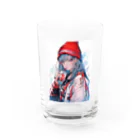 @KRE_SETの冬のほっこりジュースタイム Water Glass :front