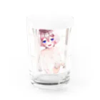 かしわしゃん🐔🍶のウェディングかしわ Water Glass :front