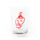 たこやきちゃんの帽子かぶった人 Water Glass :front