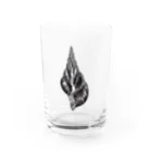 縄文ヨロコビトの巻き貝が好き Water Glass :front