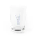 所沢北高校同窓会の飛翔像（アップ） Water Glass :front