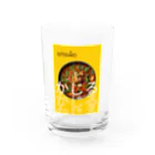 ©りんごをかじるKAZIRUのKAZIRUタイカレー Water Glass :front