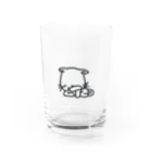 チャべショップのにゃあ　ポーズB Water Glass :front