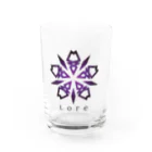 LoreのLore（PURPLE） Water Glass :front